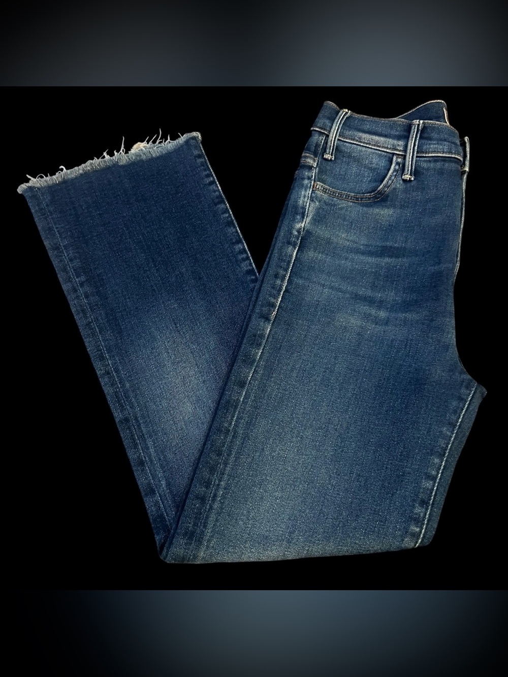 MOTHER Hustler Ankle Fray, Size 26 - Picture 6 of 16
